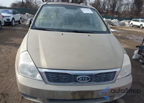 2011 Kia Sedona Lx from USA, damaged, VIN KNDMG4C73B6381792